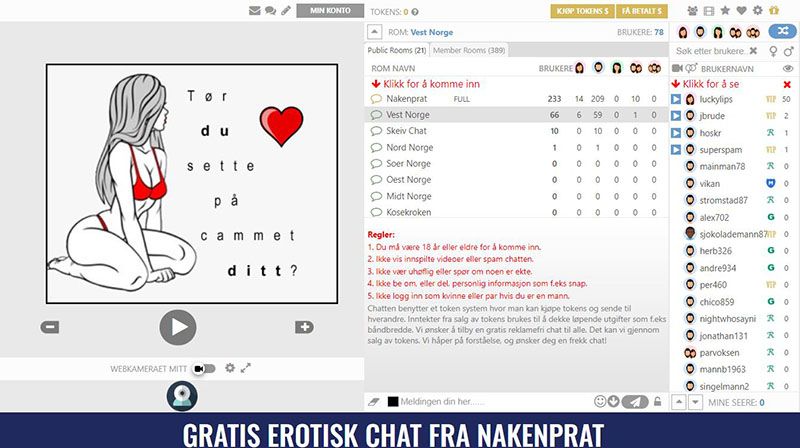 Utforsk Nakenprat, det ledende online fellesskapet for voksne i Norge. Bli med oss og delta i åpne samtaler om alt fra erotikk til livsstil.
